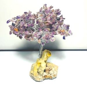 $$SOLD$$ Amethyst Crystal Cluster Tree